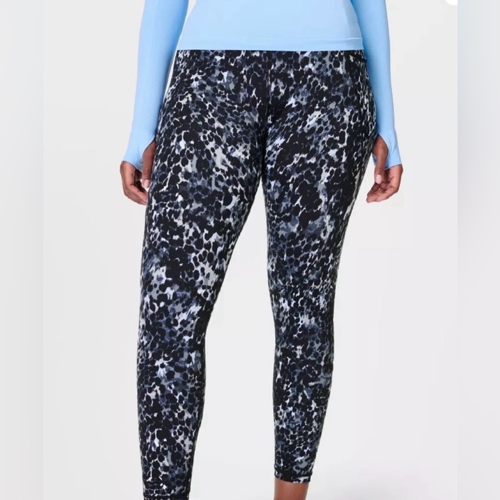 Sweaty Betty Power 7/8 Workout Print Leggings size medium/8